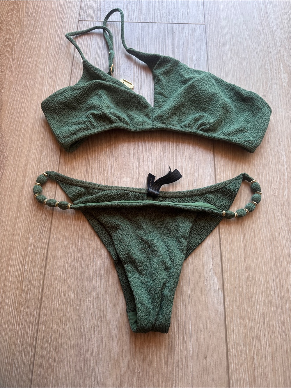 Vix Paula Hernany  Olive Green Bikini Set